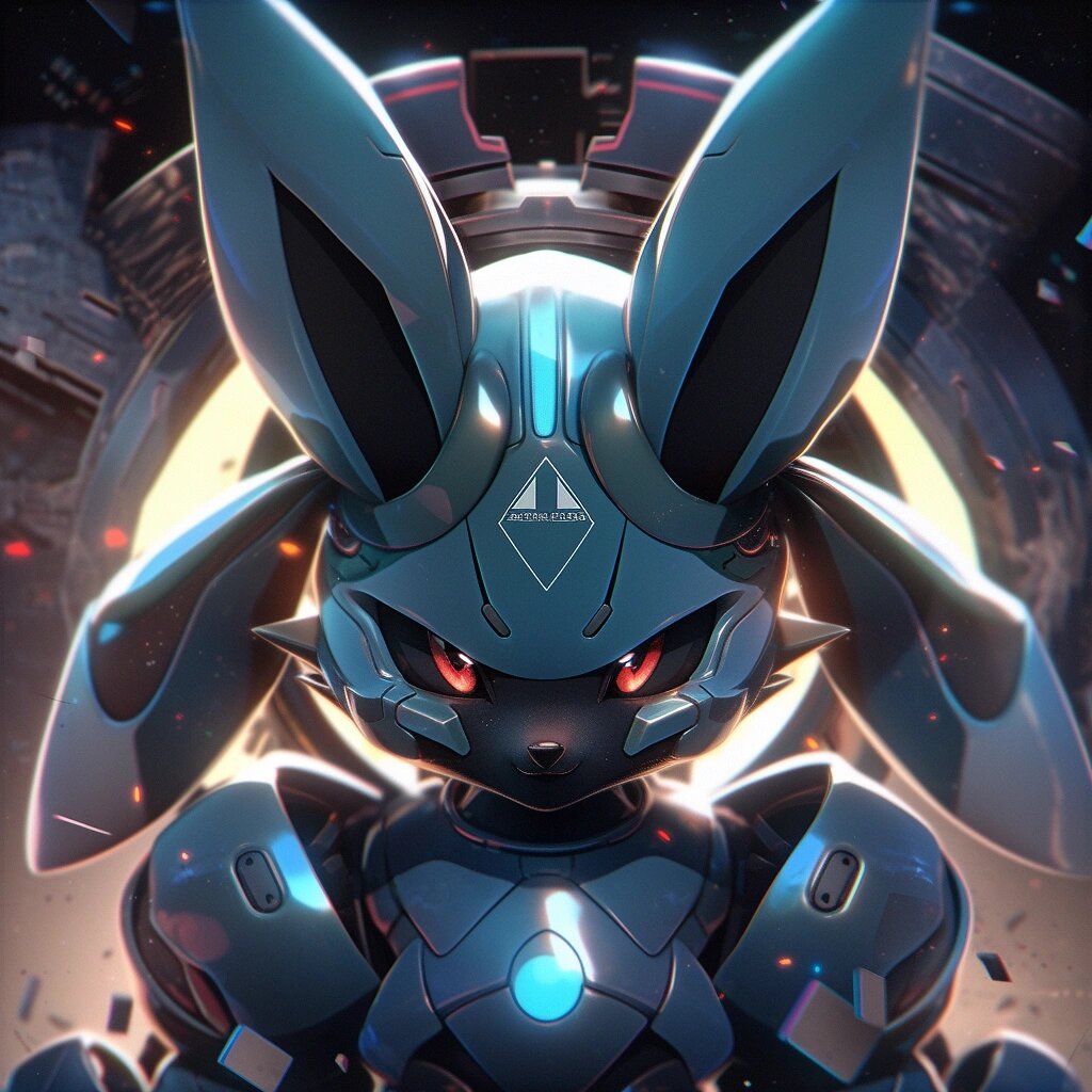 机甲宝可梦|路卡利欧|by ai