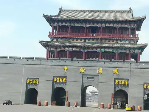 汾酒厂标志建筑