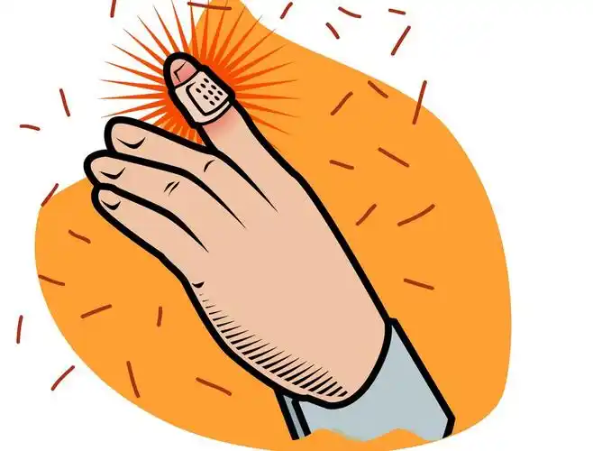 4. 被不干净的物体割伤时