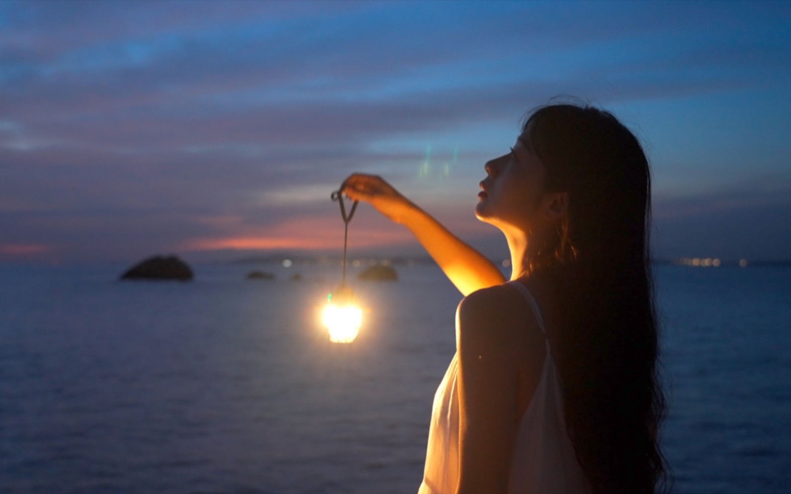 凌晨5点的海孤独又治愈 #想看海 #一个人也要去看海