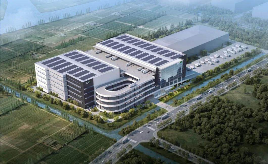 普洛斯临舫松江物流园效果图