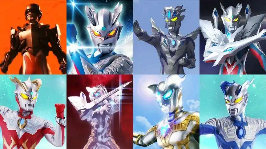 【完整版/mad】赛罗奥特曼全形态力高燃混剪,前进吧!赛罗