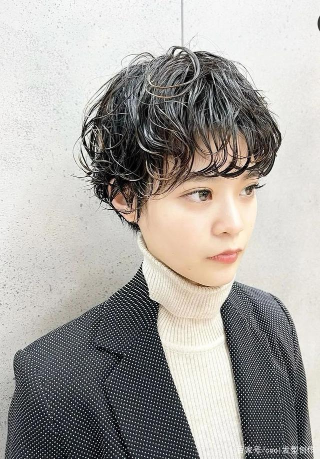 日系短发纹理烫 给你要的时髦感!