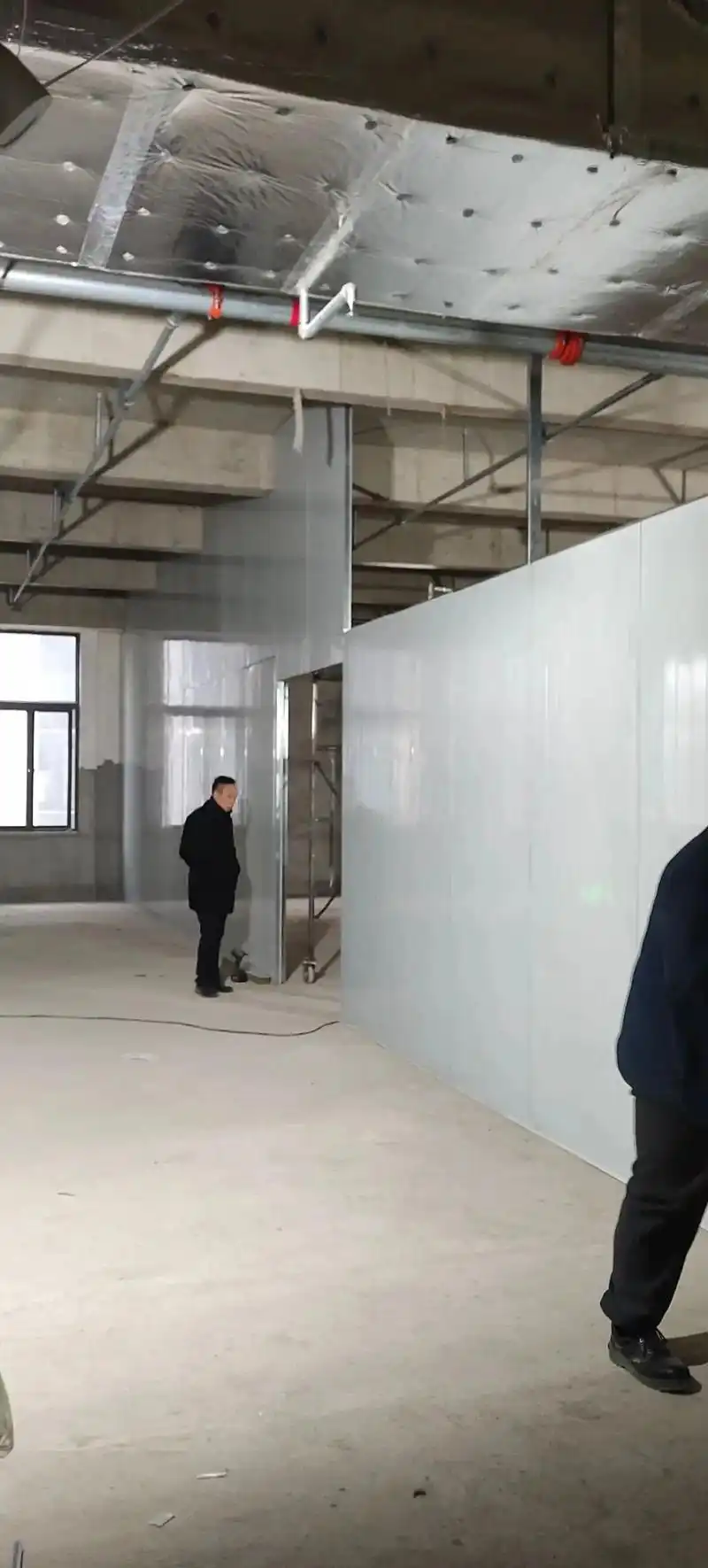 天津彩钢板隔断墙 岩棉彩钢板 净化板隔断.#天津彩钢板隔断 - 抖音