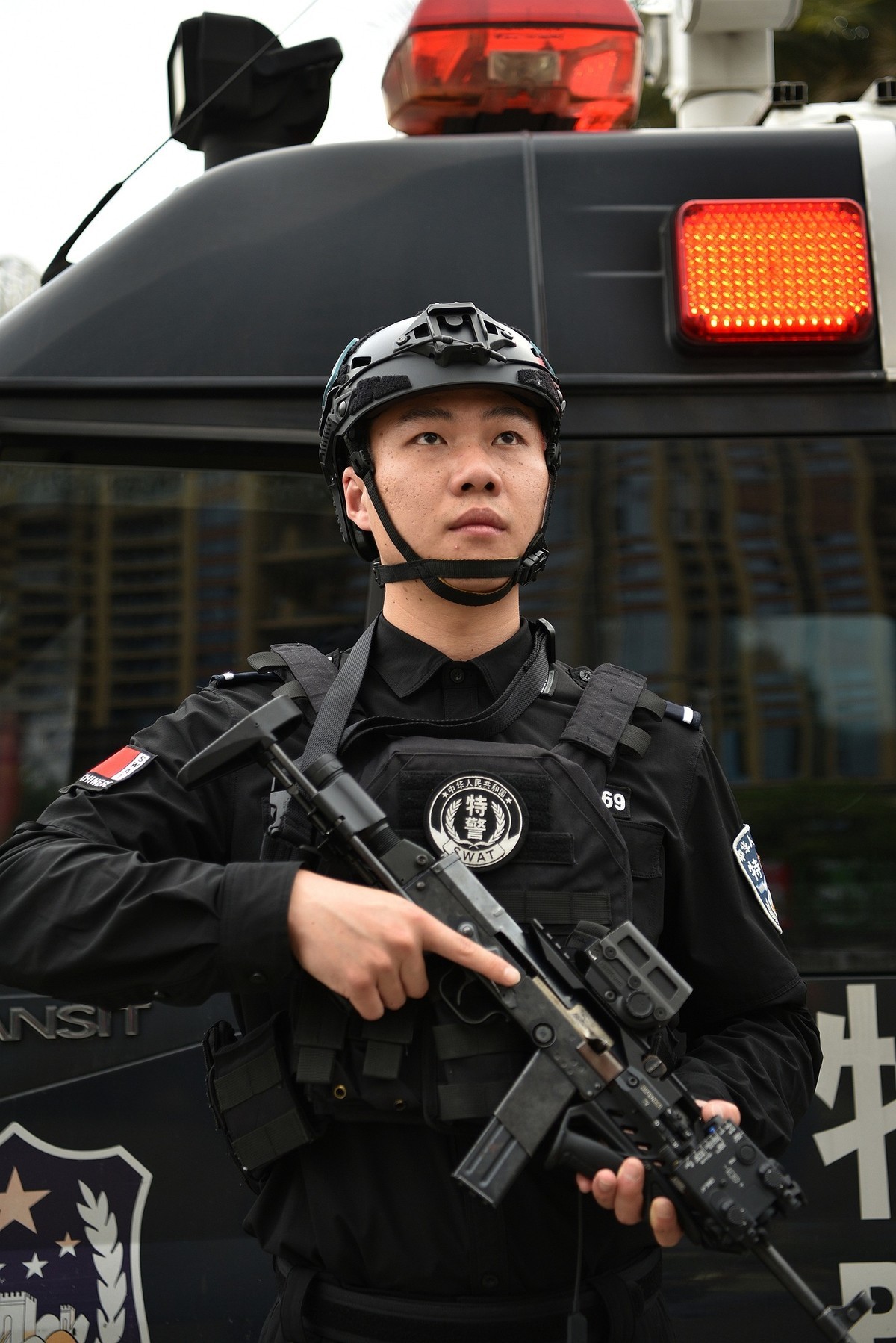 公安特警英姿风采