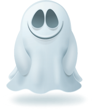 矢量可爱的万圣节小鬼素材