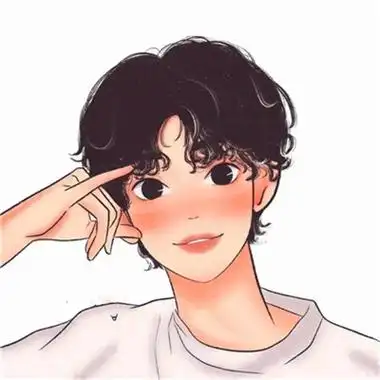 简约耐看的独一无二手绘情侣头像