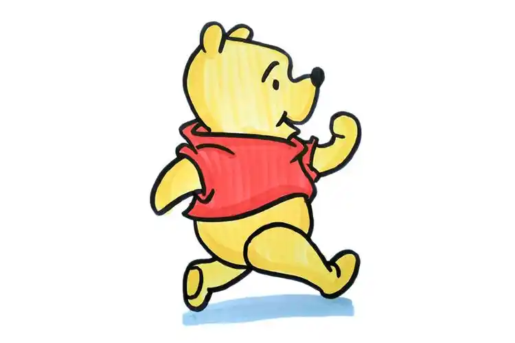 5张小熊简笔画图片简单又可爱-图5