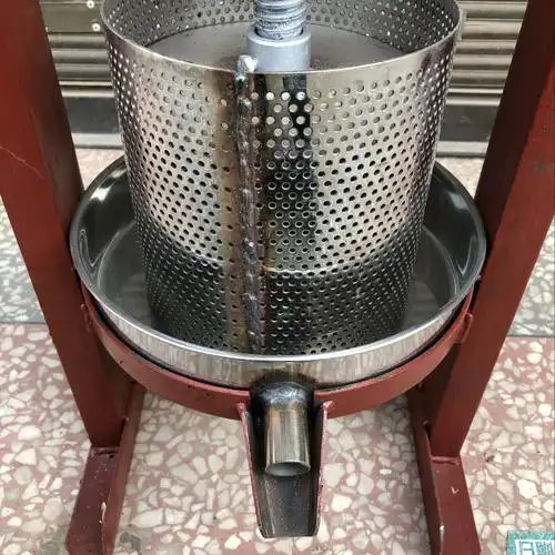 不锈钢压油机手动榨油机小型葡萄蜂蜜水果猪油渣压饼机压榨机家用