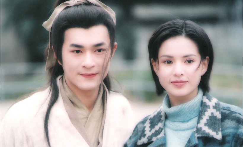 李若彤晒出和古天乐合照小龙女杨过时隔七年同框粉丝大呼感动