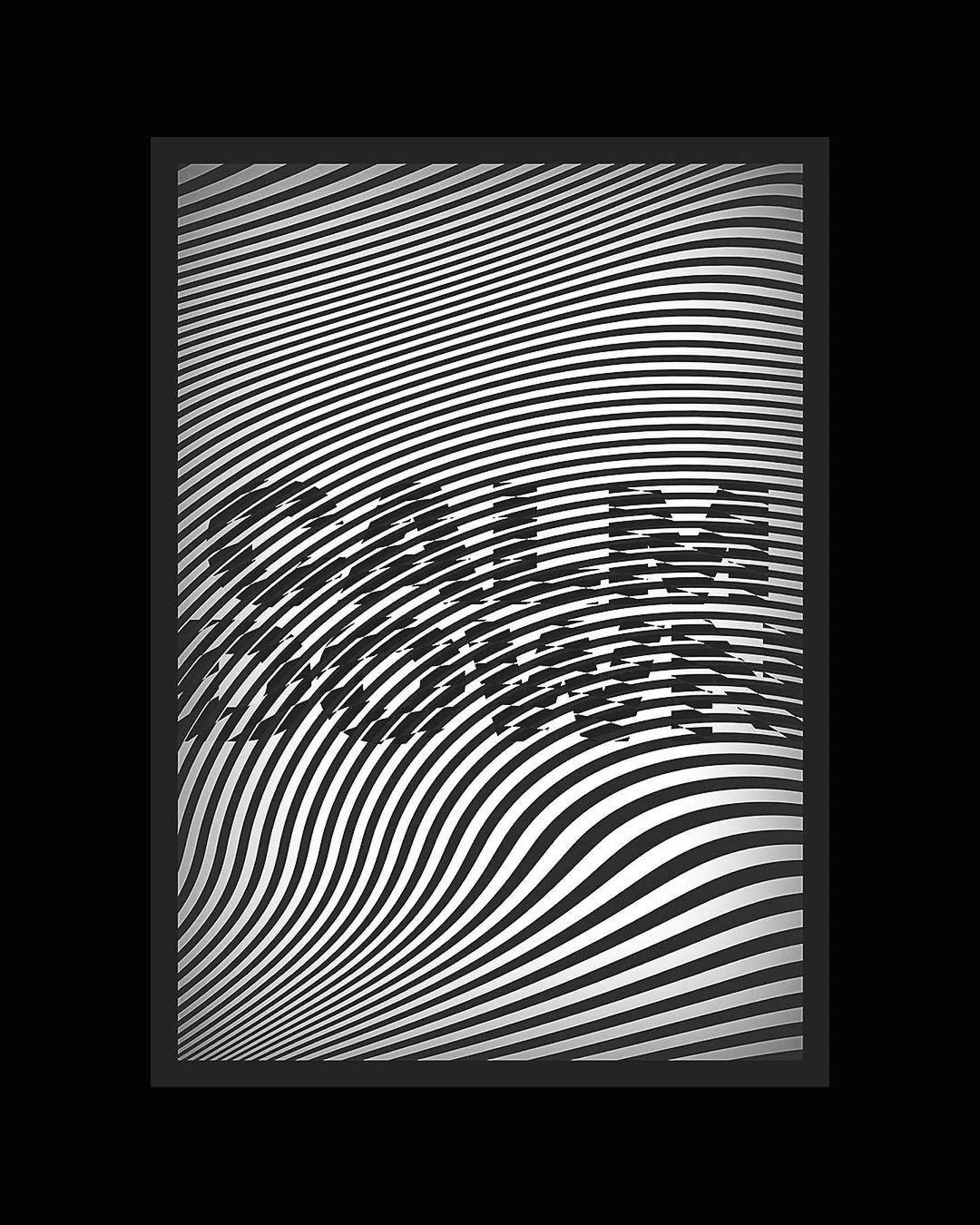 点线面版式海报