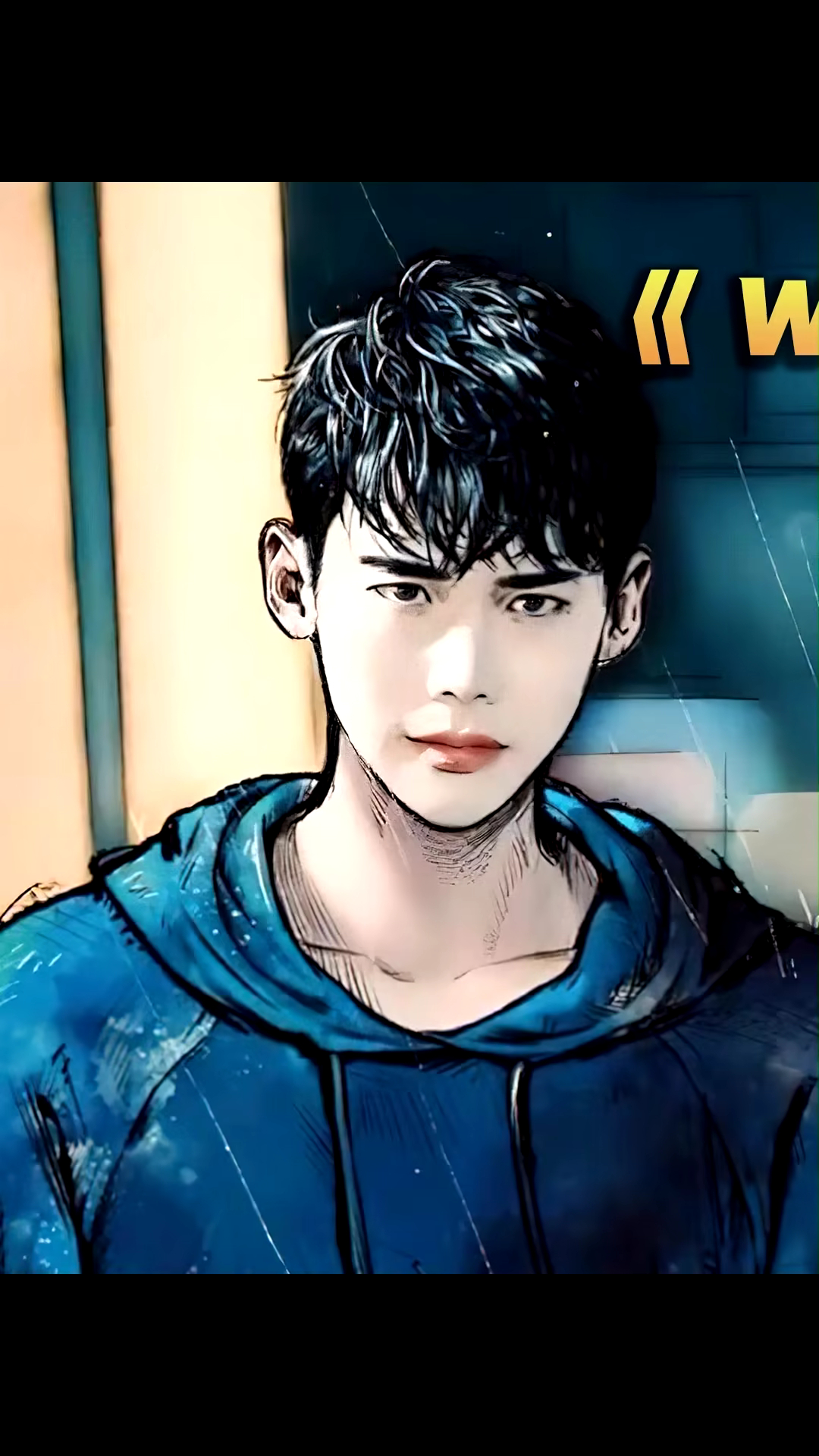 美女被一只手拽进漫画里#w两个世界 #韩剧 #李钟硕