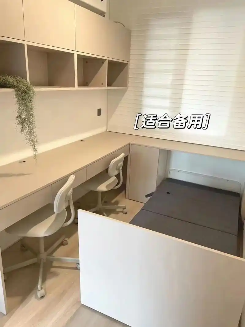 多功能房设计隐形床.
