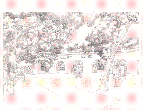 延安革命传统教育基地手绘作品集