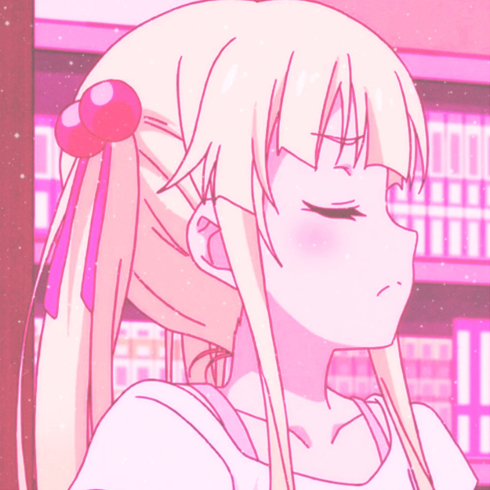 软妹动漫二次元软萌可爱少女心粉萝莉双马尾女生头像原创图禁二传