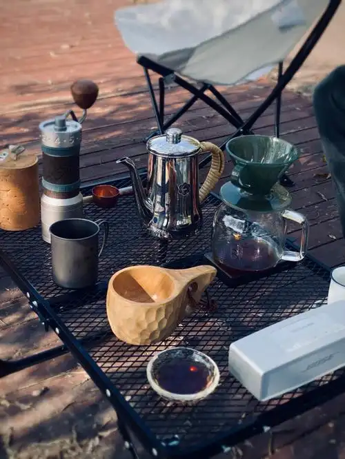 户外咖啡今天又来了