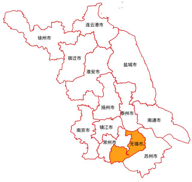 江苏省无锡市建成区排名 有你的家乡吗?