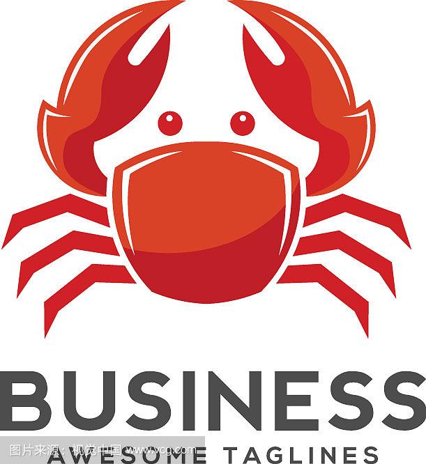 蟹标志风格