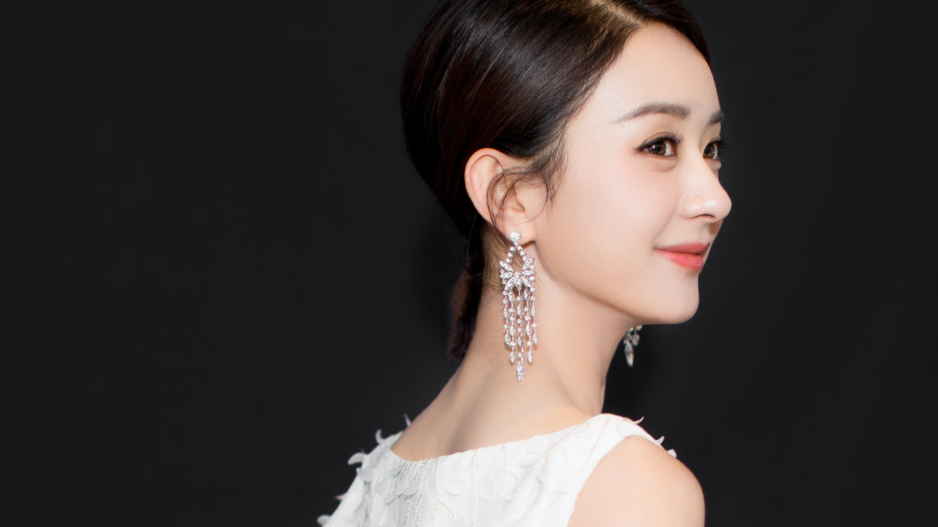 美女明星赵丽颖,高清图片,电脑桌面-壁纸族