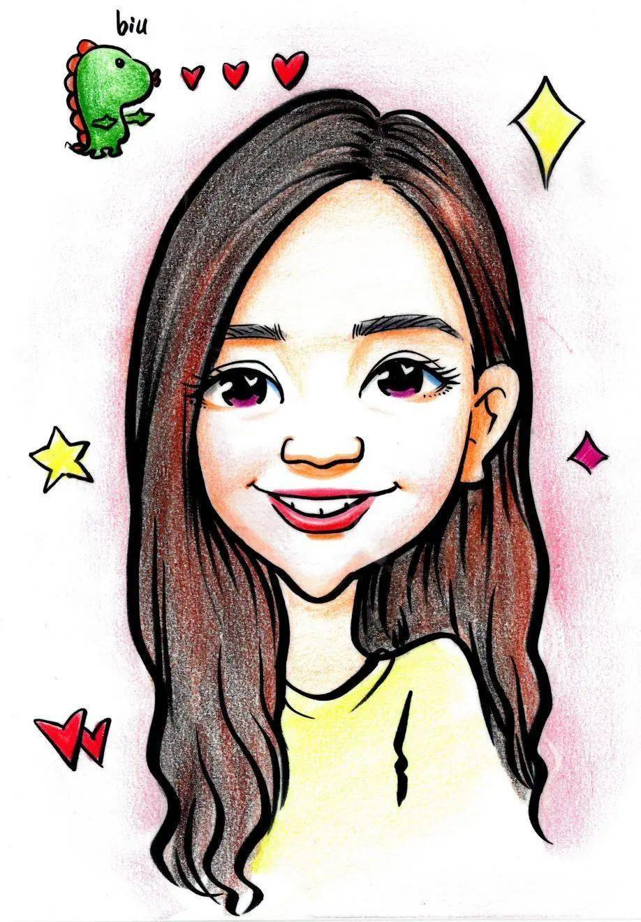 星韵学校:开展教师肖像画征集活动_阳光小_心底_样子