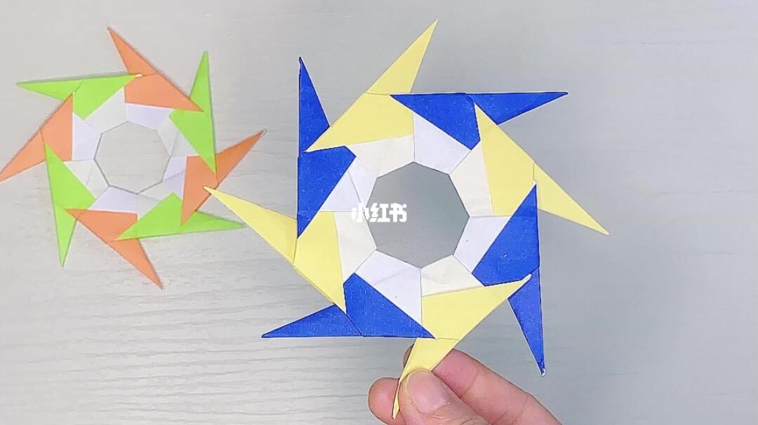 八角飞镖折纸教程