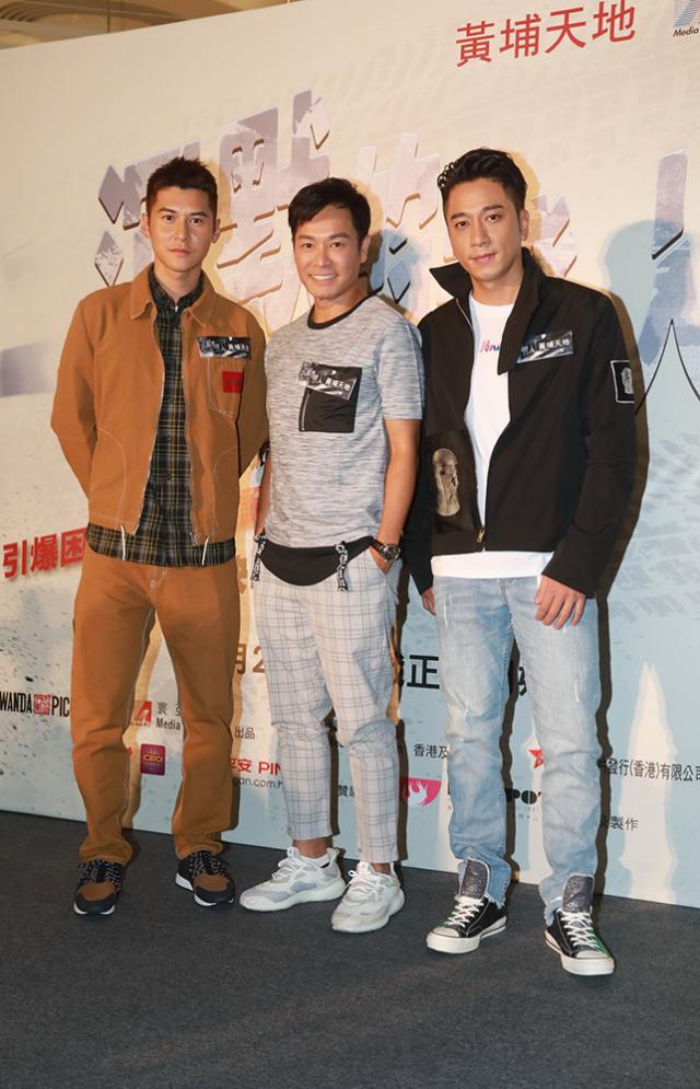 《沉默的证人》香港首映礼 张家辉任贤齐为新戏"大打出手"