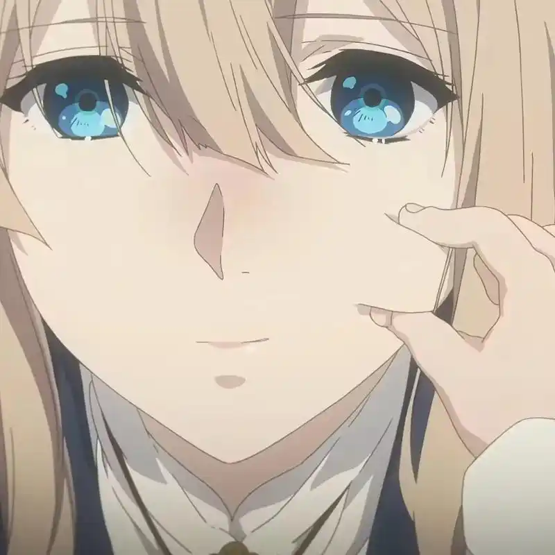 精选动漫头像(一)——薇尔莉特·伊芙加登.#紫罗兰永恒花园  - 抖音