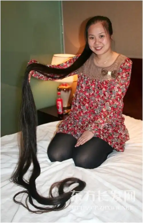 又见天津冯婉的超长发(5)