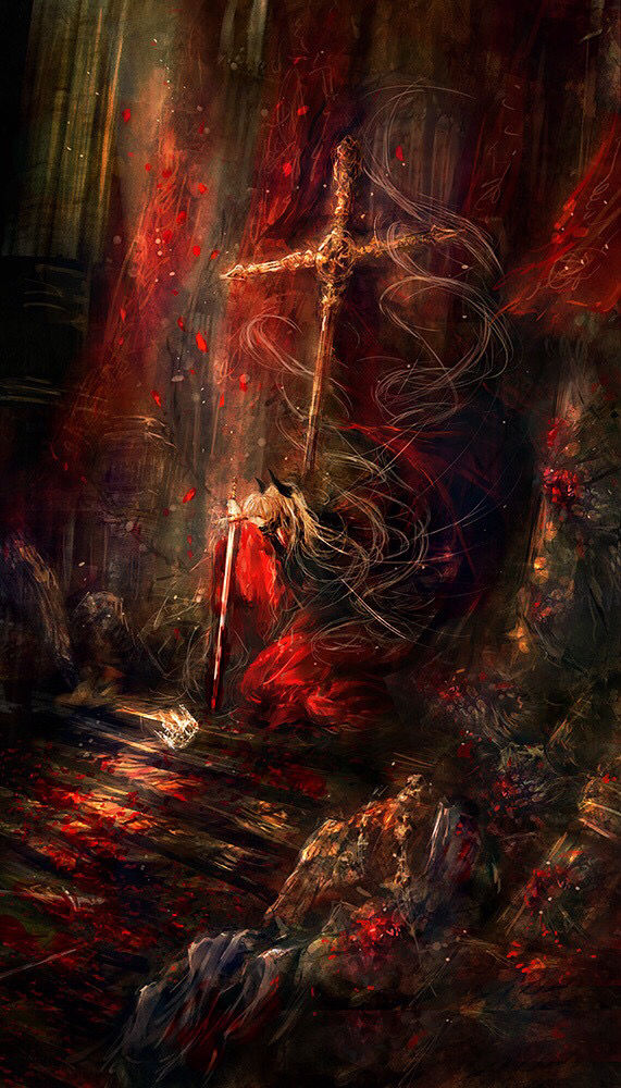 谁有那种带血受伤的动漫图,如下图