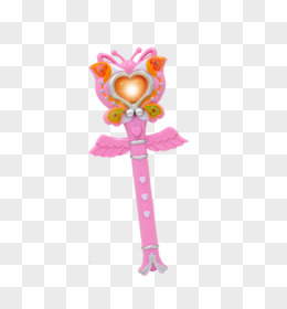 粉色卡通魔法棒