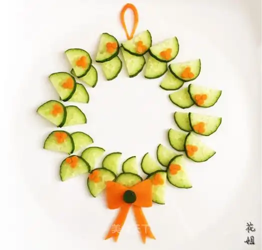玩转食材#黄瓜.胡萝卜摆盘