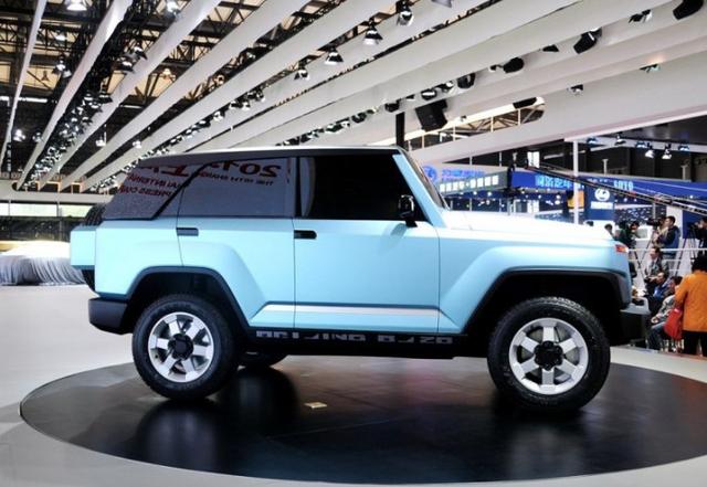 6万起的硬派越野,颜值在三十万内称雄,新北汽bj212长这-搜狐汽车