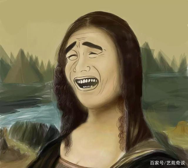 网友集体恶搞《蒙娜丽莎》,画面令人捧腹!