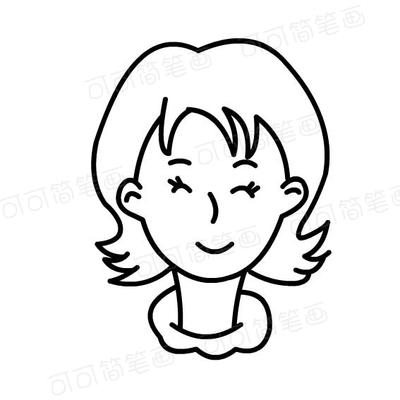 妈妈人物头像简笔画两种画法2-82kb妈妈简笔画图片大全画法步骤详解