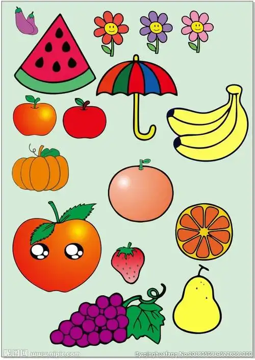 水果简笔画图片