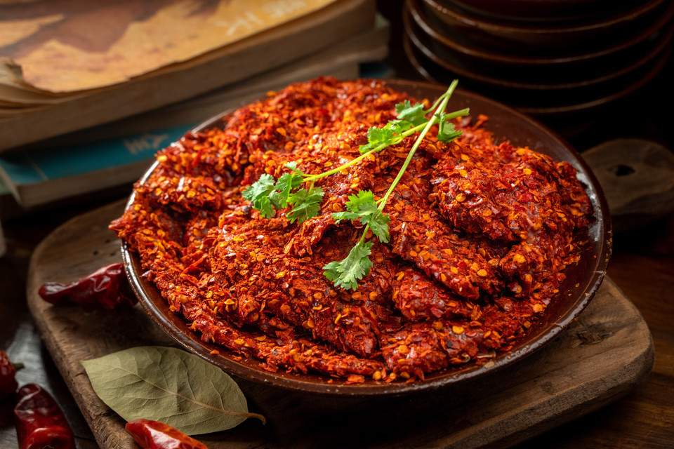 麻辣牛肉图片