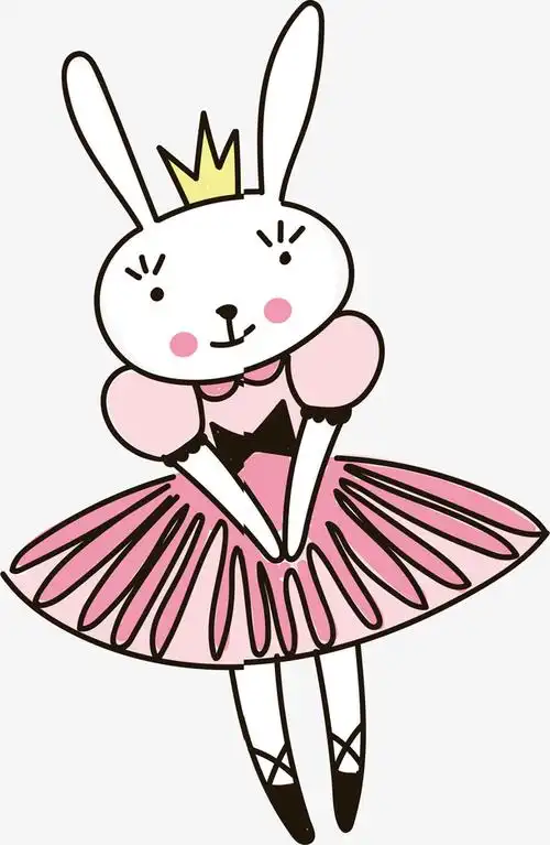 关键词 : 公主,兔子,矢量的,手绘的,彩色,可爱,简单,漫画