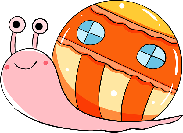 动物 插图 蜗牛