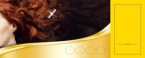 从头开始美发背景图片