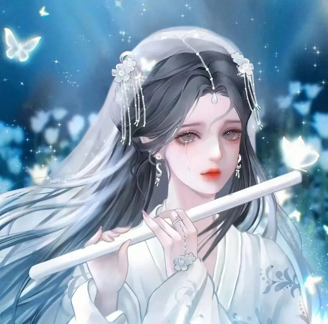 古风头像仙气古风动漫女生头像_小孩_心脏_正中间