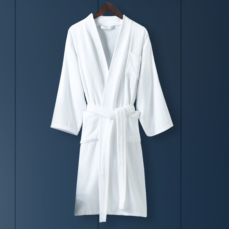 澳颜莱2024新款洗澡后穿的衣服 酒店纯棉浴袍吸水毛巾料情侣男女秋