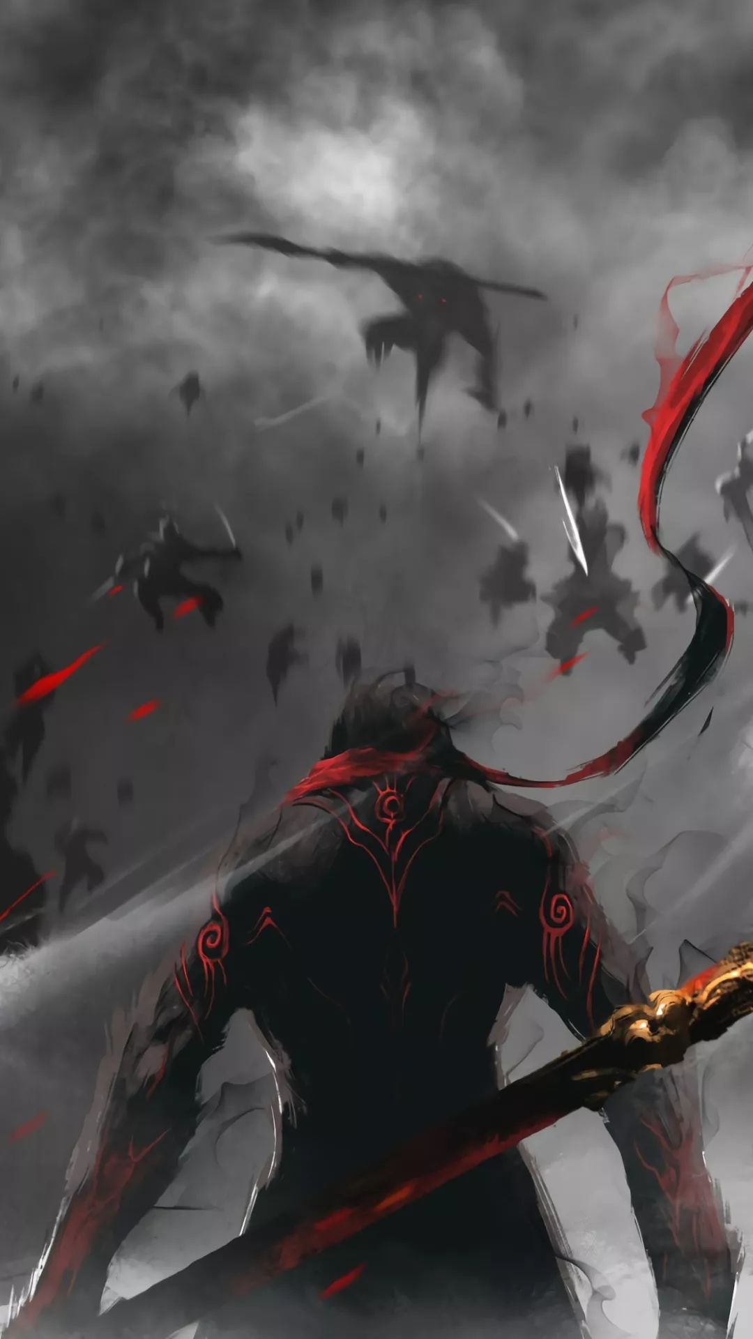 手机壁纸高清个性黑色霸气壁纸精选