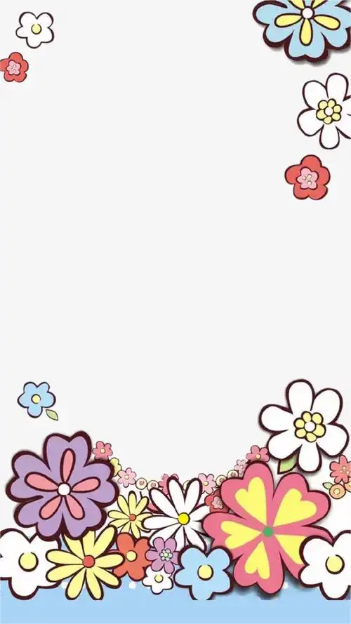 花的边框免抠素材免费下载_觅元素51yuansu.com