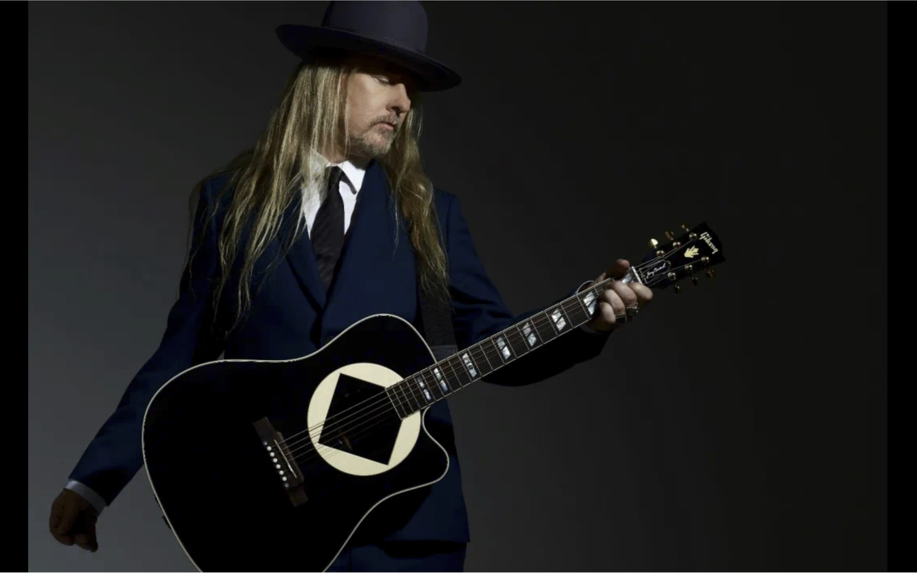 gibson 吉普森 jerry cantrell"atone" songwriter 签名款 民谣吉他