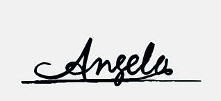 angela设计签名