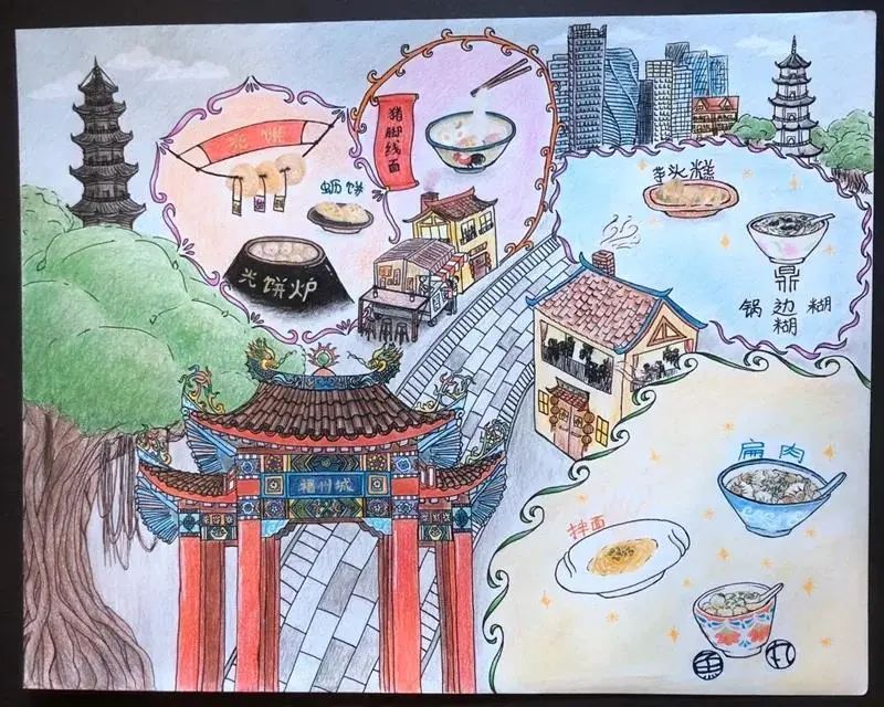 印象·福州丨美国华裔青少年笔墨下的榕城