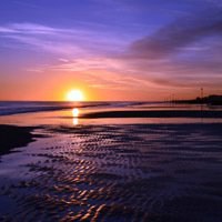 日出大海头像 唯美海面日出风景头像_微信头像图片大全