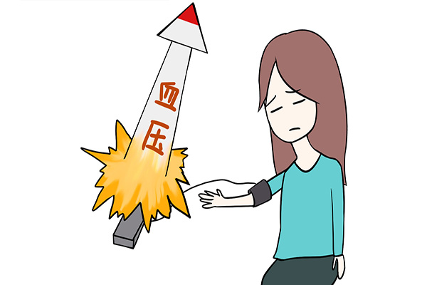 对于高血压病人来说,血压升高,意味着血管的负担加重,炎症的概率增加