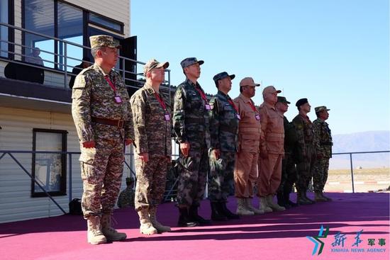 联合导演部中方副总导演邓玉恩少将在致辞中表示,此次联合军演是上合