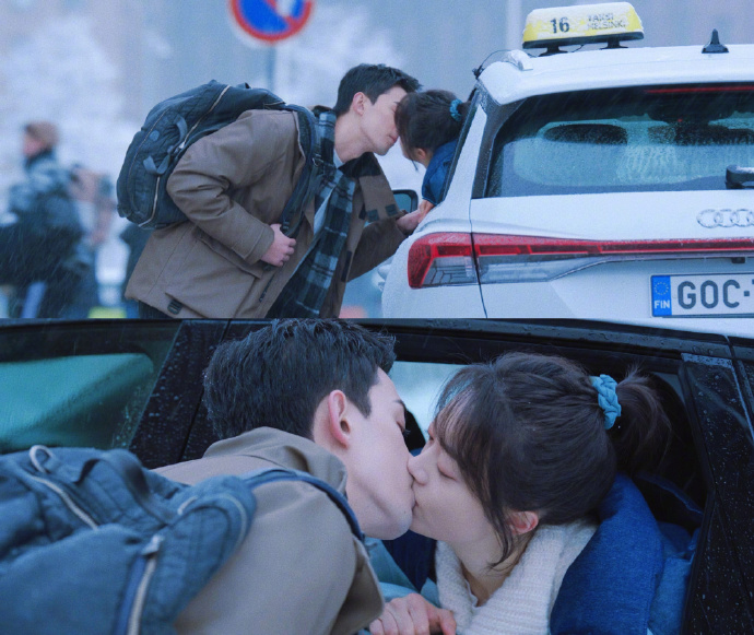 吴磊赵今麦车窗吻